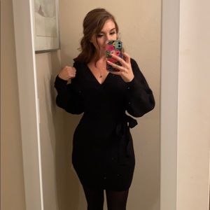 Black Sweater Dress